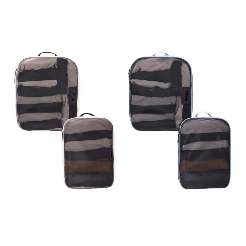 Thule 5580 Conjunto de cubos de bagagem Family pond gray/branco