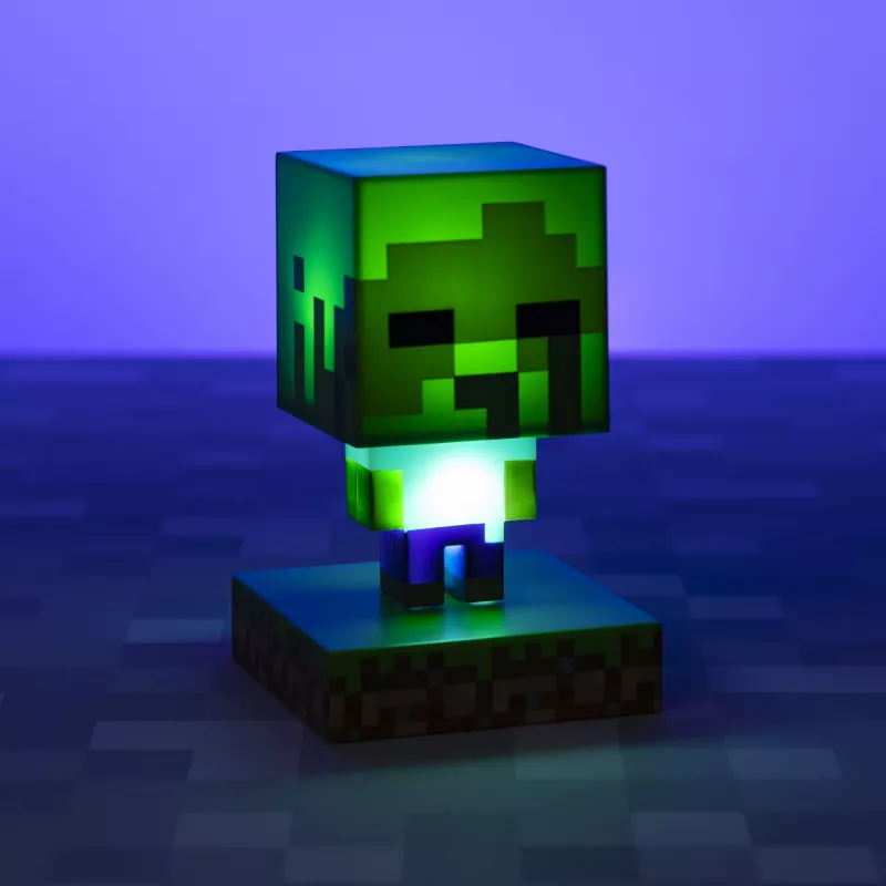 Candeeiro de mesa Paladone Light Paladone Minecraft Zombie Light PP6592MCFV4 LED