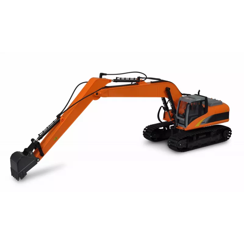 Escavadora modelo RC Amewi 22545 escala 1:14, motor elétrico, NiMH 400 mAh, para crianças a partir dos 8 anos