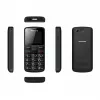 Telemóvel para seniores KX-TU110 preto