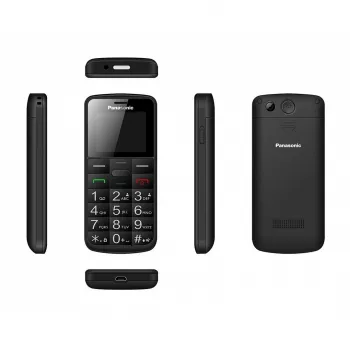 Telemóvel para seniores KX-TU110 preto