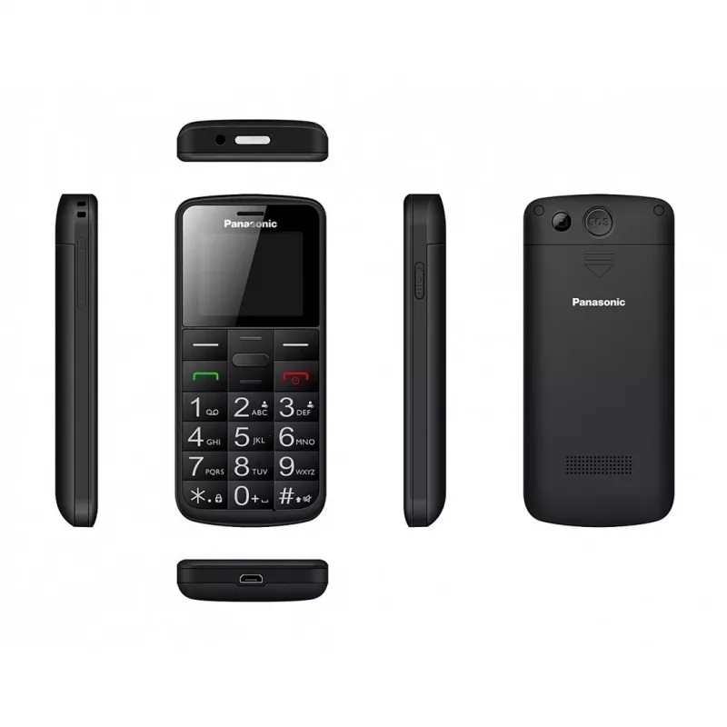 Telemóvel para seniores KX-TU110 preto
