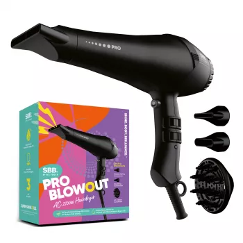 Secador de cabelo SBB. SBDR-5750-EU Pro Blowout – secador de cabelo profissional de mão, modelo UE