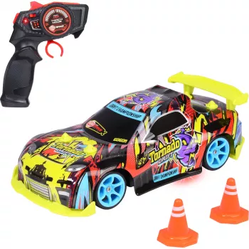 Carro RC Dickie Tornado Drift RTR 2,4 GHz – carro de drift pronto a montar