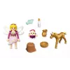 71844 Magic Unicorns: Potro de unicórnio dourado com fada