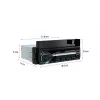 Recetor de multimédia digital para automóvel Navitel RD6 — leitor de áudio 4x45 W, reprodução de fontes digitais e externas, instalação Single-DIN