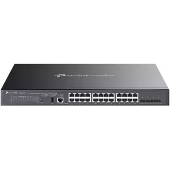 Switch de rede TP-Link SG5428XMPP gerido L3 Gigabit Ethernet (10/100/1000) Power over Ethernet (PoE) preto