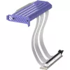 Cabo riser PCIe 5.0 Hyper da HYTE, modelo ACC-HYTE-PCIE50-TM, 20 cm, roxo/branco