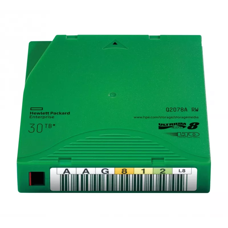 HPE LTO-8 Ultrium 30 TB RW cassete de dados