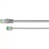 Cabo de rede Goobay 74346 RJ-45 Cat8.1 1m cinzento