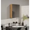 Top E Shop POLA 1DL ARTISAN armário de arrumação para casa de banho, carvalho