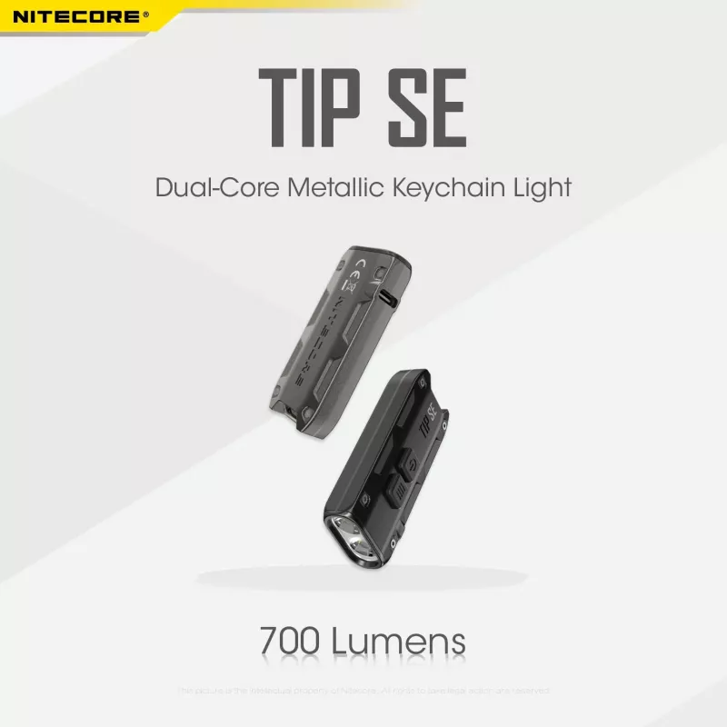 Lanterna de mão LED Nitecore TIP SE preto