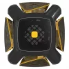 Caixa de computador Geometric Future M2 THE ARK Caixa Mini-ITX preta