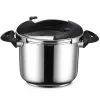 Panela de pressão Maestro MR-2901, 6 L, 22 cm, prateada, 80 kPa