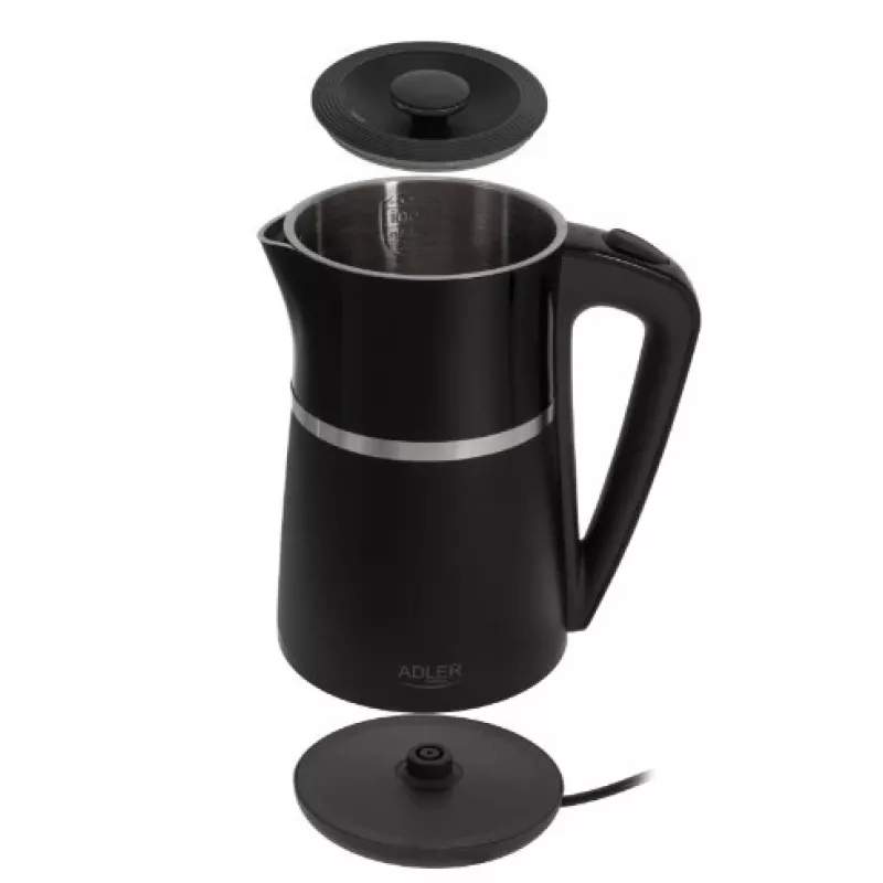 Chaleira elétrica Adler 1,7l 2200W preto