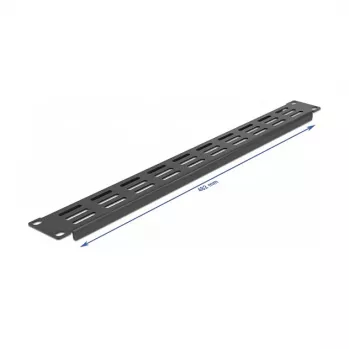 Painel cego ventilado DeLOCK painel para armário de rede 19 polegadas 66679