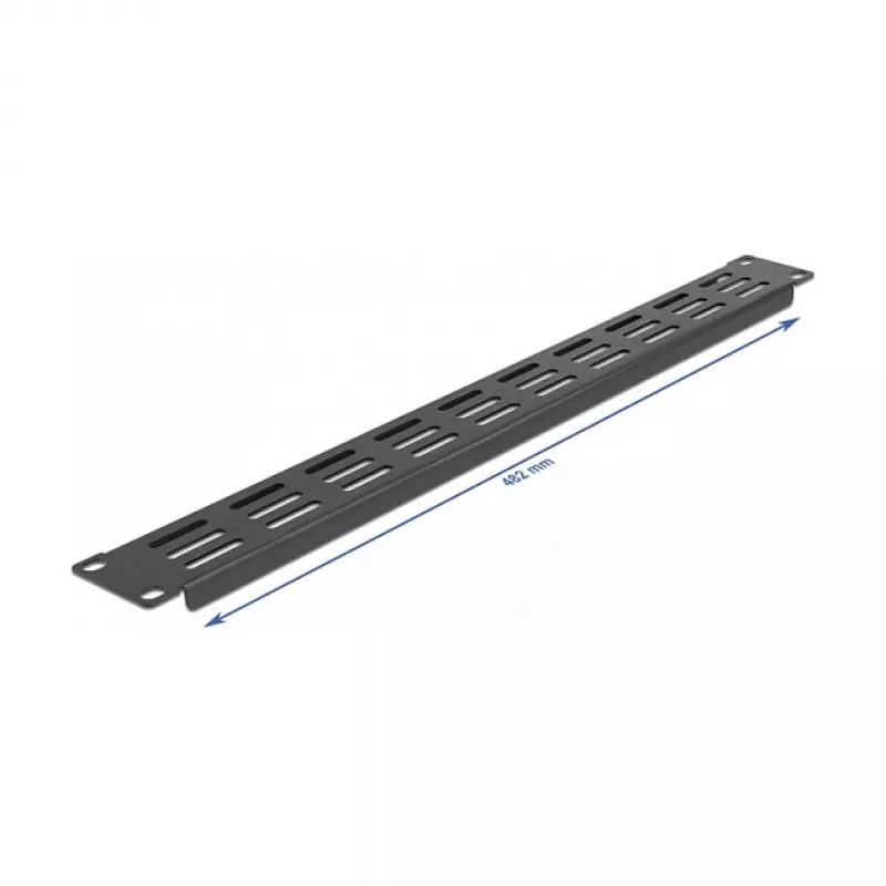 Painel cego ventilado DeLOCK painel para armário de rede 19 polegadas 66679