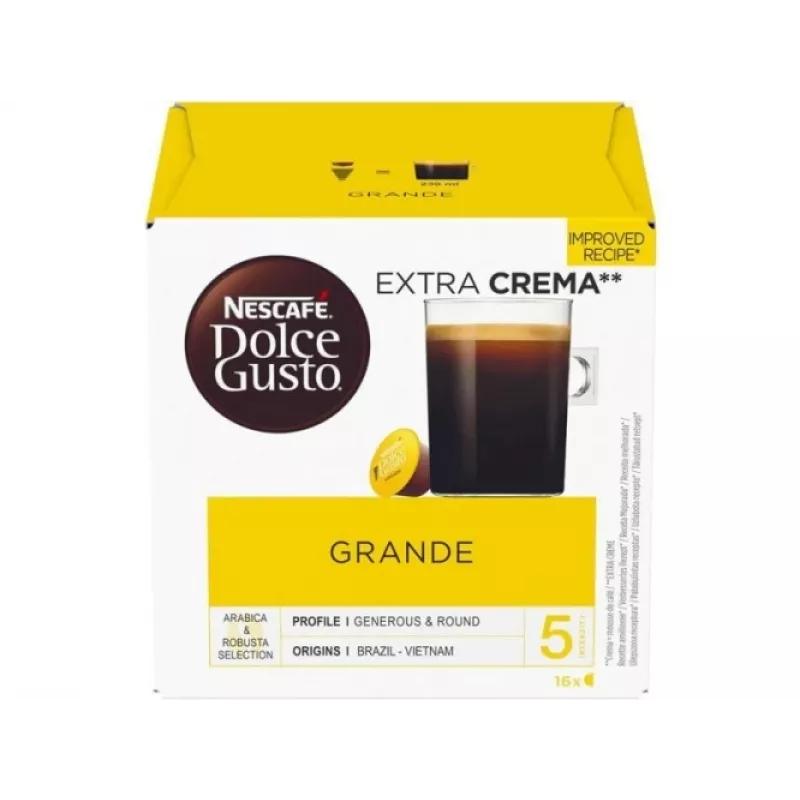Nescafe Dolce Gusto Grande café, 16 cápsulas