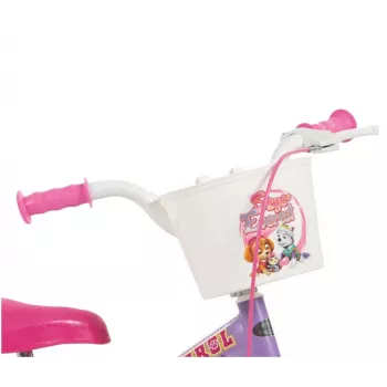 Bicicleta infantil 12 Paw Patrol roxa 1180 menina TOIMSA