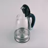 Chaleira Maestro MR-054, 1,7 l, 2200 W, caixa de vidro, retroiluminação azul, resistência oculta