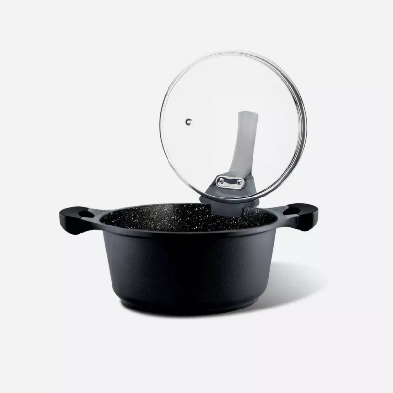 Panela Pensofal Saxum 24 cm com tampa de vidro — Panela Pensofal Saxum 24cm