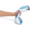Ferro de engomar a vapor MPM MZP-01 com base de aço inoxidável, 1200 W, depósito removível de 0,25 L, golpe de vapor 36 g/min, azul