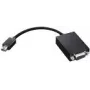 Lenovo 0A36536 Adaptador de cabo de vídeo VGA (D-Sub) Mini DisplayPort preto