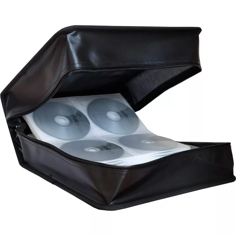 Caixa de armazenamento MEDIARANGE para CDs/DVDs - 400 CDs/DVDs