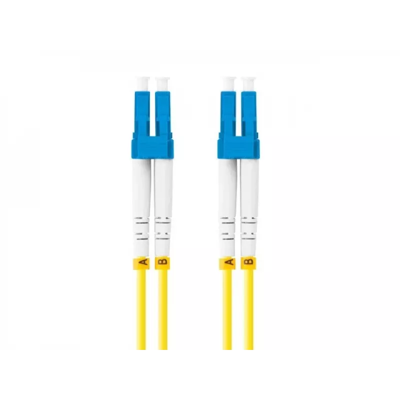 Cabo de fibra ótica LANBERG FO-LULU-SD11-0030-YE, 3 m, G.657.A1, LC–LC, amarelo