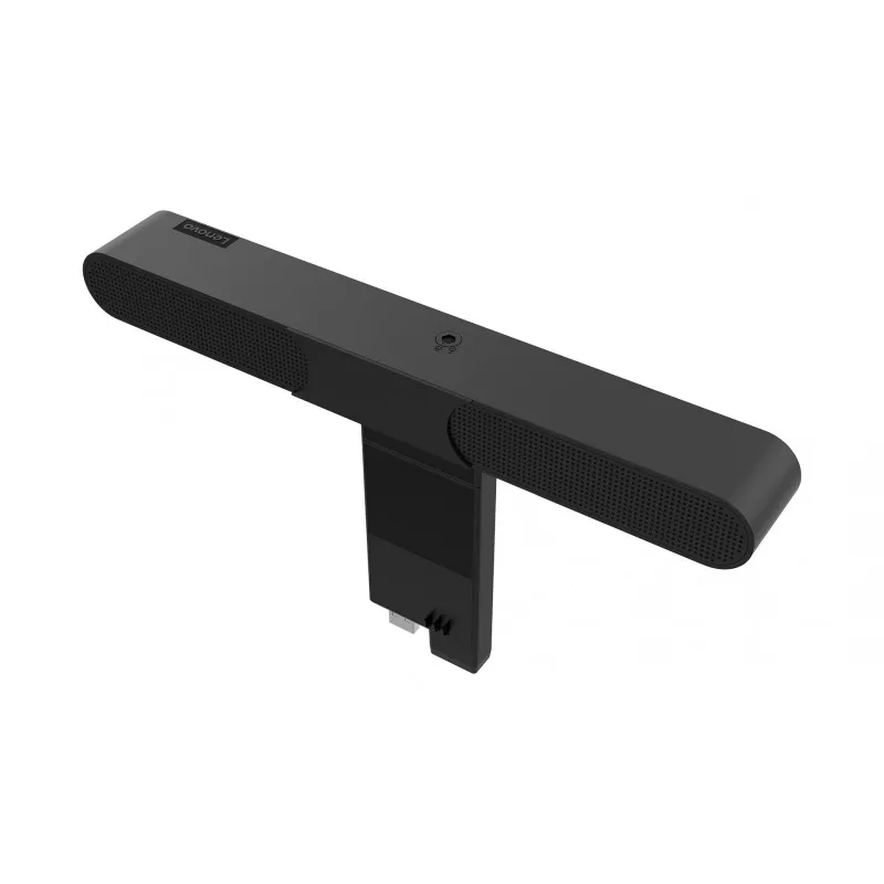 Coluna soundbar Lenovo 4XD1J05151 preta 2.0 canais 4 W