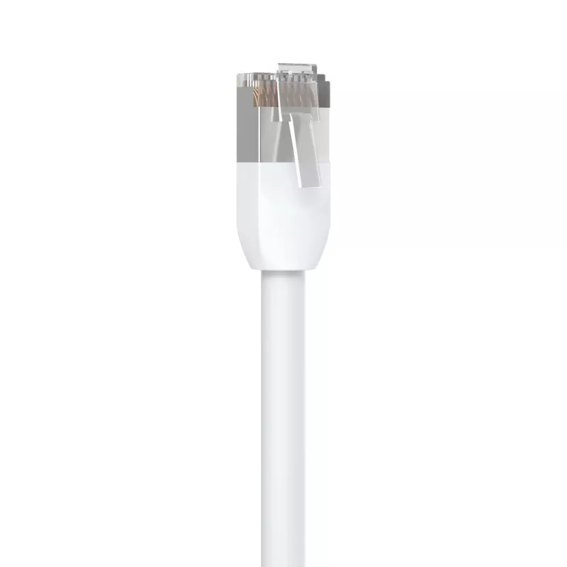 Cabo de rede Ubiquiti UACC-CABLE-PATCH-OUTDOOR-2M-W RJ-45 Cat5e 2 m branco, S/UTP, 24 AWG