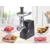 Beper P102ROB200 picadora de carne elétrica com espremedor de tomate, 1200 W, preta
