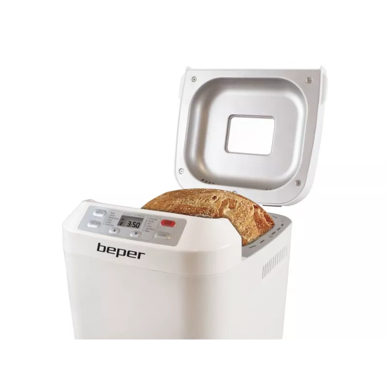 Máquina de fazer pão Beper BC.130 – 550 W, 12 programas, pães de 600–900 g