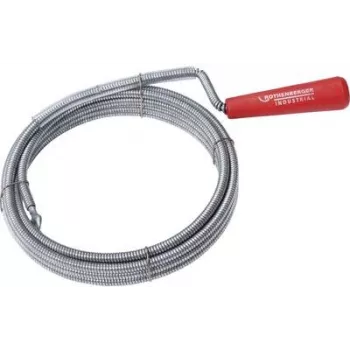Mola de limpeza Rothenberger 6 mm x 3 m para limpeza de esgotos e tubos