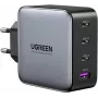 Ugreen 45515B carregador para dispositivos móveis cinzento AC carregamento rápido interior