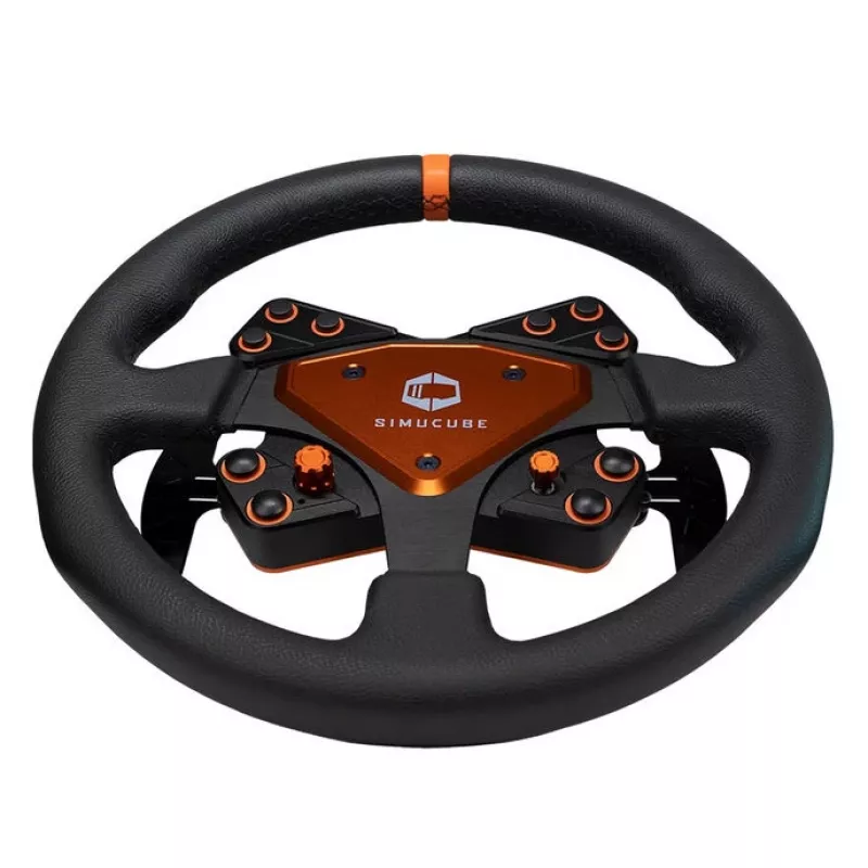Volante Simucube Tahko, redondo - 320 mm, laranja