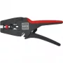Alicate de descarnar autoajustável Knipex MultiStrip10 alicate de descarnar automático, para remoção profissional de isolamento em condutores de 0,03 a 10,0 mm², 12 42 195 SB (12 42 195 SB)