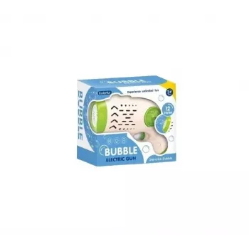 Pistola de bolas de sabão Madej 010327 — brinquedo a pilhas para fazer bolas de sabão