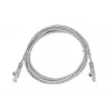 Cabo de patch LAN Extralink Cat.5e UTP 2 m, RJ-45 a RJ-45, cinzento