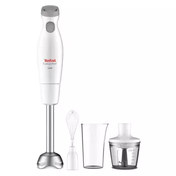 Batedeira Tefal HB4531 0,5 L 450 W cinzento, aço inoxidável, branco