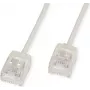ROLINE cabo de rede UTP Cat.6A RJ45 ultracurto cinzento 1,5 m – rede – UTP (21.15.4404)