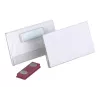 Durable Placa de Nome Magnética 40 x 75 mm