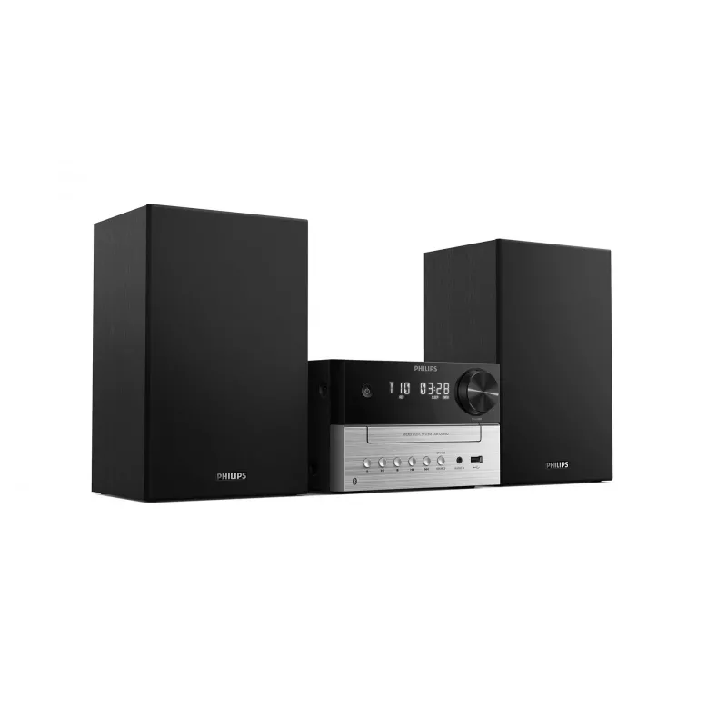 Sistema de áudio doméstico Philips TAM3205M2 micro-sistema de áudio doméstico 20 W preto, prateado