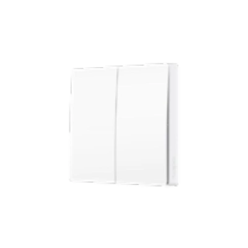 Interruptor de luz inteligente TP-Link Tapo 2-Gang 1-Way, Inclinação, Branco, 91.5 mm, 100.5 mm, 55.5 mm, 200 g