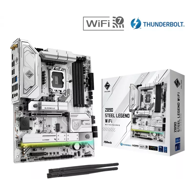 Placa-mãe ASRock Z890 Steel Legend WiFi ATX
