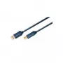 Cabo USB ClickTronic 1,8 m USB3.0 A – B m/m 1,8 m USB-A USB-B azul (70092)