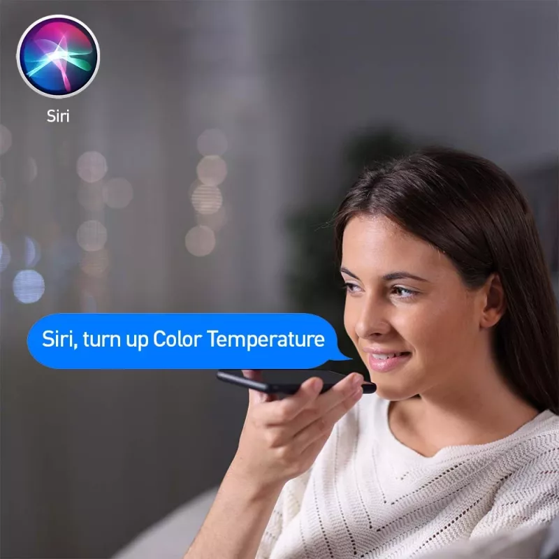 Lâmpada Smart WiFi Tellur TLL331341 9W RGB dimmer — Wi‑Fi RGB LED 9W, regulável
