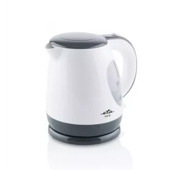 Chaleira elétrica ETA Sofie 1 l 2200 W, plástico branco, base 360°