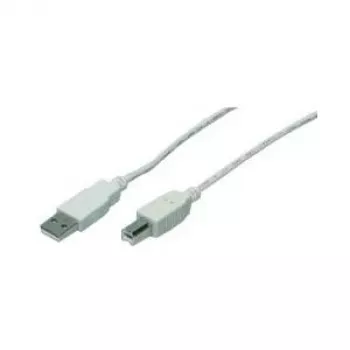 M-CAB - Cabo USB - USB Tipo A, 4 pinos (M) - USB Tipo B, 4 pinos (M) - 3,0 m - Cinzento (7100039)