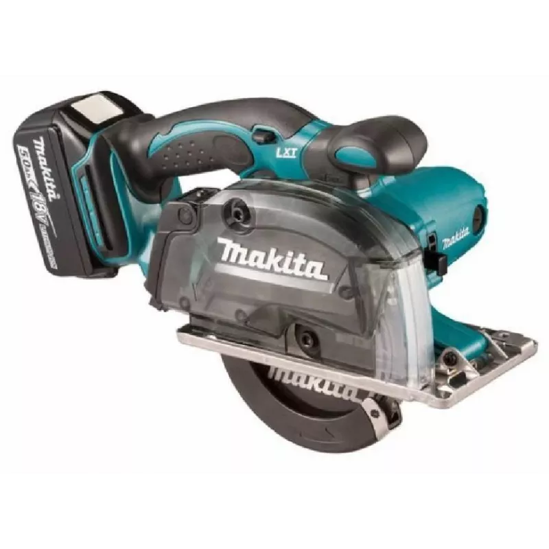 Serra circular portátil Makita DCS552RTJ 13,6 cm preto, menta 3600 rpm